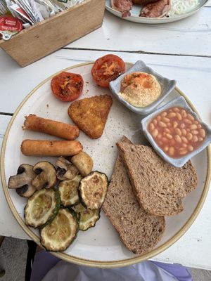 Vegan beunch   at El Cafetí De La Mar in Moraira