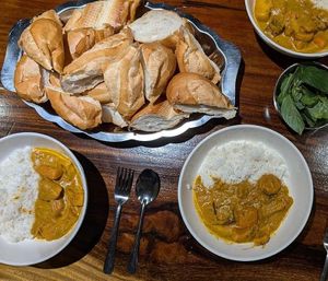 The food and service was so good, I came back the next week and was served this amazing vegan Vietnamese curry. at The Common Room in Ho Chi Minh City