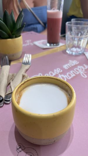 Flat White  at Smol in Lefkada