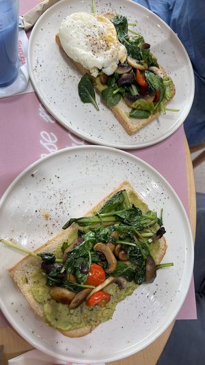 For my daughter with egg   at Smol in Lefkada