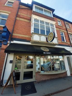 No. 25 Bar and Bistro Outside. at Number 25 in Rhos On Sea