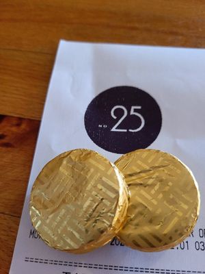 Vegan Chocolate with Bill. at Number 25 in Rhos On Sea