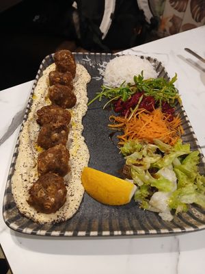 Falafel & hummus main (£17) at Cappadocia in Bristol