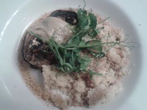 Vegan night main course at Bread Street Brasserie in Edinburgh