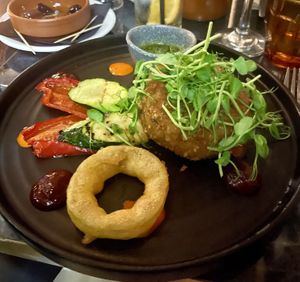 Glamorgan potato cake   at Niche in London