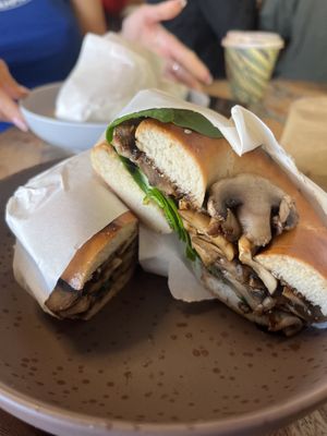   at Bathurst St Bagels in Hobart