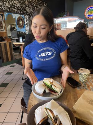   at Bathurst St Bagels in Hobart