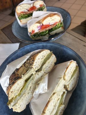   at Bathurst St Bagels in Hobart