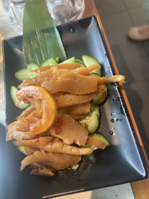 Vegan chicken feet  at Yiyeyi World Shekou in Shenzhen