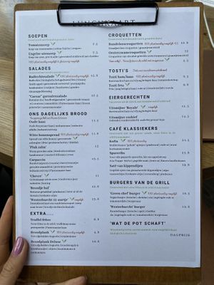 De LUNCHkaart  at Abdij de Westerburcht in Westerbork