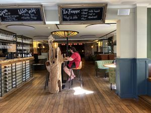 Huge restaurant  at Abdij de Westerburcht in Westerbork