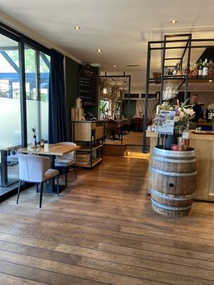 Huge restaurant  at Abdij de Westerburcht in Westerbork