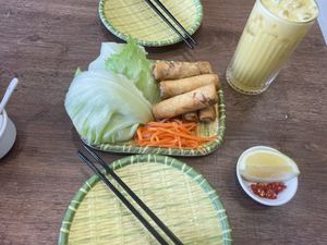 Vegan Spring Rolls  at Nón Lá Kitchen in Cairns