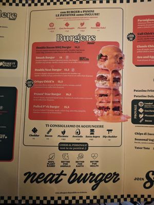  at Neat Burger - Porta Venezia in Milan