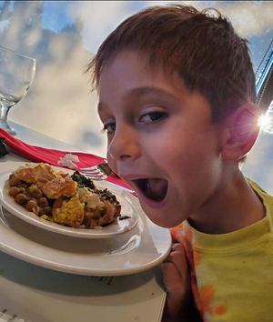 Veggies, rice, and more at Shalimar in San Luis Obispo