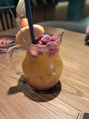 Hauseigener drink at Mandala Vegan Köln in Cologne