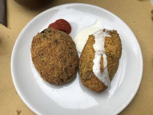 Supplì  at Verde Pistacchio in Rome