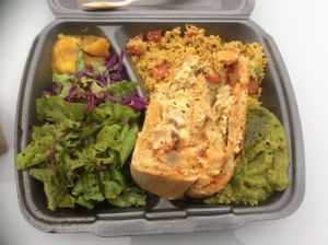 A filling and tasty vegan meal from Chandra on 25/11/20 at Chandra in Karlovac