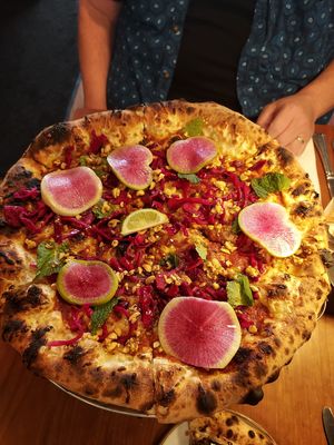 Garam Masal Pizza March 2026 at Pizzeria Florian in East Aurora