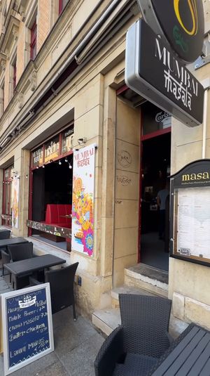 outside  at Mumbai Masala in Dresden