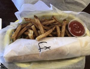 Falafel sandwich combo  at The Vine Cafe and Market in St Louis
