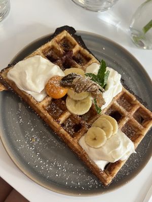 Anne Waffeln.   at Bistro Deppat in Vienna