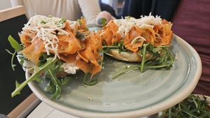 Lox Bagel at Bistro Deppat in Vienna