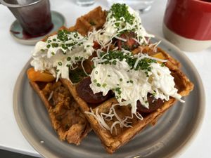 Die Alex Waffel  at Bistro Deppat in Vienna