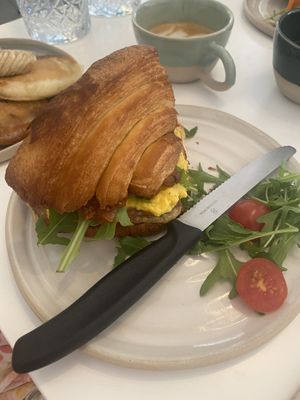 Gefülltes Croissant  at Bistro Deppat in Vienna