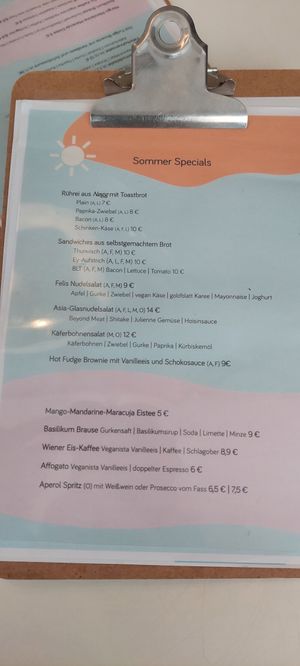 Sommer Specials, Juni 2025 at Bistro Deppat in Vienna