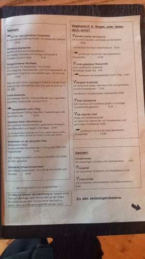 Main dishes at Backhaus Sallenbusch - Diana Küntzle in Weingarten Baden