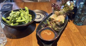 Edamame & Tofu Summer Rolls  at An An 2 in Tubingen