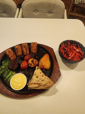  at Amrita Vegetarian Cafe in Almaty