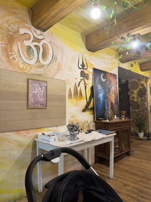   at Amrita Vegetarian Cafe in Almaty