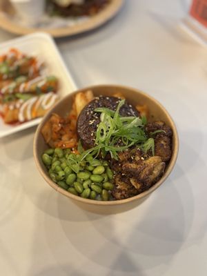 Vegan bento bowl - Jan 25  at Seven Lucky Gods in Newport
