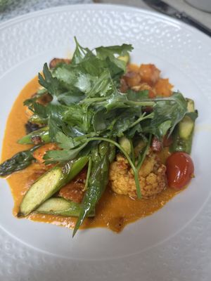 Beluga lentils   at Alpana  in Chicago