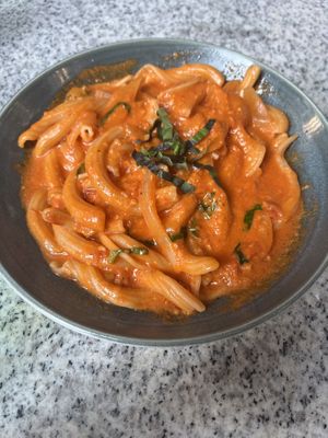 Vodka pasta  at Alpana  in Chicago