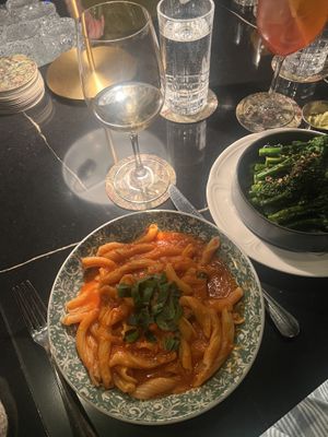 vegan vodka pasta   at Alpana  in Chicago