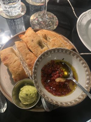 focaccia   at Alpana  in Chicago