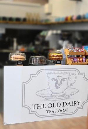 Dairy Free cakes available at The Old Dairy Tearoom  in Alton