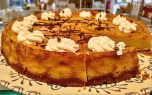 Tarta vegana de calabaza y boniato
Sin gluten*
*contaminación cruzada at ECOEcoShop in Granada