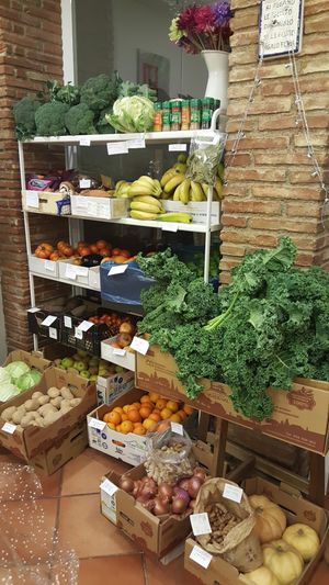 fresh and organic fruit and vegetables  at ECOEcoShop in Granada