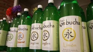 organic kombucha at ECOEcoShop in Granada