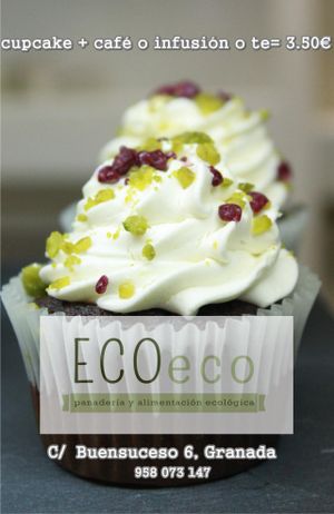 Bakery specializing in artisan and organic bread. All baking is 100% vegan and organic in its majority. You can find cookies, cakes, candy, etc.. Also make vegan cakes on request. 
 at ECOEcoShop in Granada