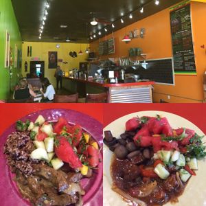 Perfect lunch spot for vegans at Kale Cafe Vegan Kitchen in Daytona Beach