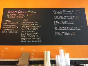 Menu at Kale Cafe Vegan Kitchen in Daytona Beach