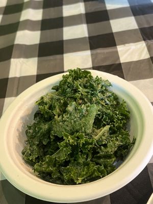 Don’t leave with out trying this kale salad .  at Kale Cafe Vegan Kitchen in Daytona Beach