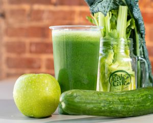 Seasonal Green Juice at Kale Cafe Vegan Kitchen in Daytona Beach