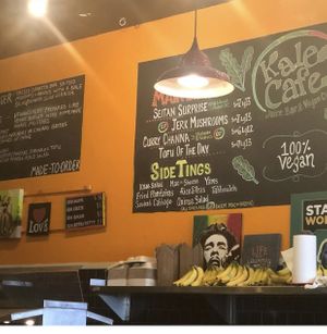 Menu at Kale Cafe Vegan Kitchen in Daytona Beach