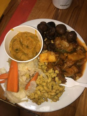 Vegan value meal ! at Kale Cafe Vegan Kitchen in Daytona Beach